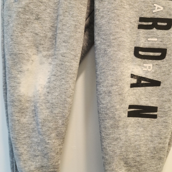 3t gray Distressed Thrashed Jordan Joggers Comfy Playclothes Basketball Street - Picture 6 of 11